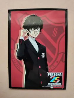 Persona 5 Weiss Schwarz Protagonist Trial Deck English RRR Foil Card - Image 4