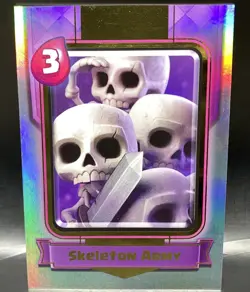 2018 Topps Clash Royale Skeleton Army #11 Epic Foil Collectible Trading Card - Image 1
