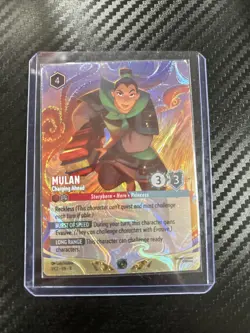 Mulan - Charging Ahead 3 Disney Lorcana Promo Cards Holo - Image 1