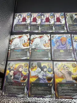 Vintage original Naruto CCG TCG Squad Reinforcement Card Lot - Image 5