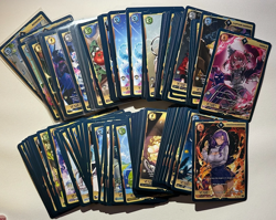 VCard Talent 127 Card Lot Rising Stars & Awakened Worlds NM/LP Gamersupps - Image 1