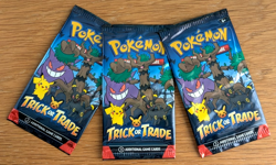 Pokemon ~ Trick Or Trade 2024 ~ 3 x 🎃 Booster (3 Card) Sealed Packs!! - Image 1