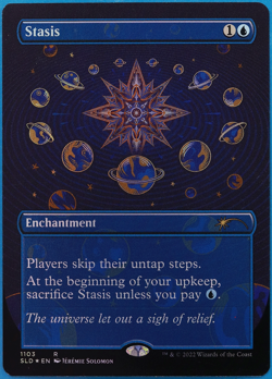 Stasis (Secret Lair Promo) FOIL NM MTG MAGIC CARD (507895) ABUGames - Image 1