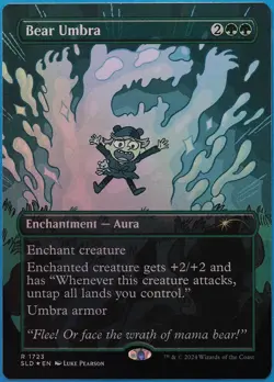 Bear Umbra (Secret Lair) FOIL Secret Lair Drop MINT Rare CARD (508544) ABUGames - Image 1