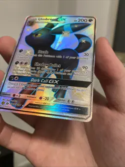 Umbreon GX - SV69/SV94 - Pokemon Hidden Fates Sun & Moon Shiny Rare Card - Image 2