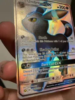 Umbreon GX - SV69/SV94 - Pokemon Hidden Fates Sun & Moon Shiny Rare Card - Image 4