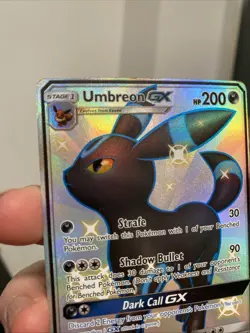 Umbreon GX - SV69/SV94 - Pokemon Hidden Fates Sun & Moon Shiny Rare Card - Image 5