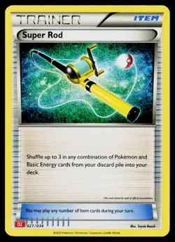 Super Rod (CLC) 027/034 Trading Card Game Classic Classic Collection - Image 1