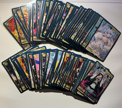 VCard Talent 128 Card Lot Rising Stars & Awakened Worlds NM/LP Gamersupps - Image 1