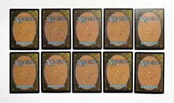 128 MTG MAGIC THE GATHERING 10 CARD MIXED LOT RARE GOLD UNCOMMON SILVER ♨ - Image 2