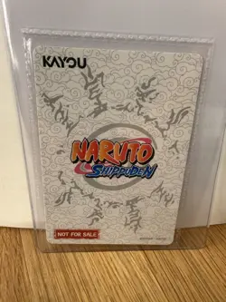 PSA Magazine x Kayou Exclusive NARUTO Uzumaki PROMO CARD 🔥 - Image 2