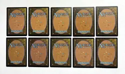 127 MTG MAGIC THE GATHERING 10 CARD MIXED LOT RARE GOLD UNCOMMON SILVER ♨ - Image 2