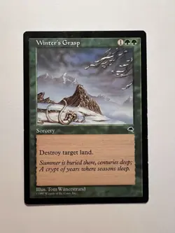 Winter's Grasp - MTG Tempest - LP - Image 1