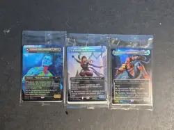 Marvel Legends Magic the Gathering 3 Pack Sealed- Mary Jane, Battle Damaged Spi - Image 1