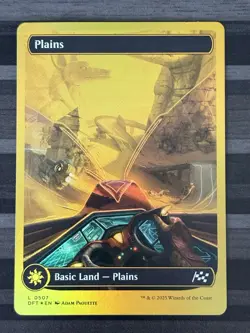 MTG | Plains | Aetherdrift | First-Place Foil | NM - Image 1