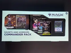 MAGIC THE GATHERING Haunts & Horrors COMMANDER PACK MTG DUSKMOURN Miracle Worker - Image 1