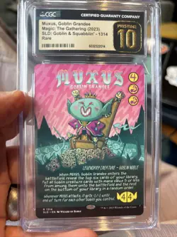 MTG Muxus, Goblin Grandee - 2023 Secret Lair Drop - CGC Pristine 10 - Image 1