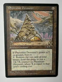 Magic The Gathering PHYREXIAN DEVOURER ALLIANCES Moderately Played - Image 1