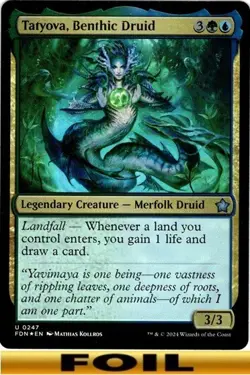 1x - Tatyova, Benthic Druid - [SELECT] - Various Sets - CUC NM MTG - Image 2