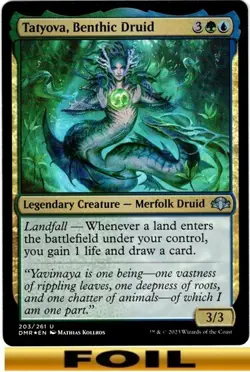 1x - Tatyova, Benthic Druid - [SELECT] - Various Sets - CUC NM MTG - Image 4