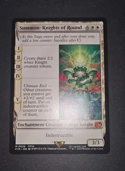 Summon: Knights of Round 0036 Final Fantasy *NM NON-FOIL* - Image 1