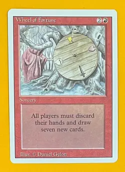 MTG WHEEL OF FORTUNE Revised (OldManMTG 012-821) - Image 1