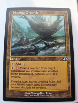 MTG - Nesting Grounds Retro Frame - Modern Horizons 3 - Image 1