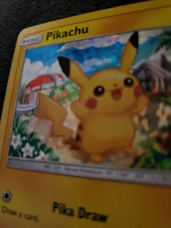 2018 Pokemon McDonald's Collection Pikachu 4/12 Holo Promo NM - Confetti Foil - Image 3