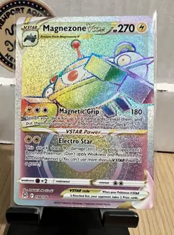 Magnezone VSTAR 198/196 secret Rainbow Rare - 2022 Pokemon Lost Origin NM - Image 1