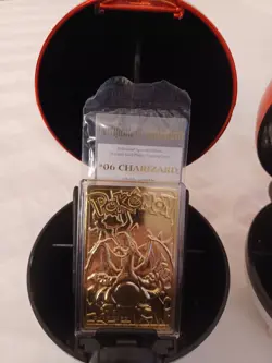 POKEMON 1999 BURGER KING LIMITED EDITION 23K GOLD PLATED CHARIZARD PIKACHU... - Image 2