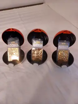 POKEMON 1999 BURGER KING LIMITED EDITION 23K GOLD PLATED CHARIZARD PIKACHU... - Image 5