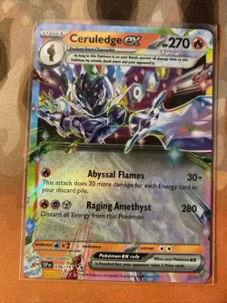 Ceruledge ex (Double Rare) 36/191 Pokemon Surging Sparks NM Pack Fresh - Image 1