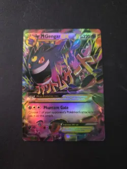 Mega M Gengar EX Holo 121/119 Pokemon TCG XY Phantom Forces NM NEAR MINT - Image 1