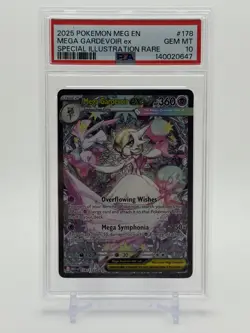 Pokemon Mega Gardevoir ex 178/132 Special Illustration Rare English PSA 10! - Image 1