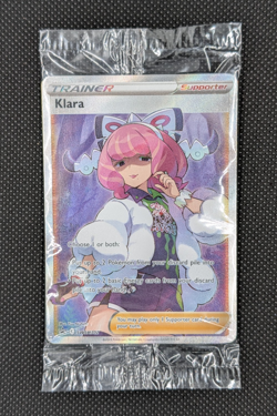 Klara SWSH302 Holo Full Art Black Star Promo Pack Sealed Pokemon TCG - Image 1