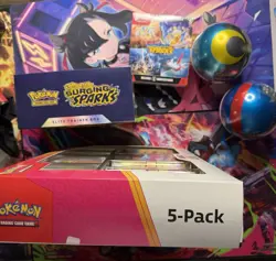 Pokemon TCG Sealed Lot 151 Costco Mini Tin Set Surging Sparks Etb & Bundle 🔥🔥 - Image 2