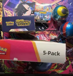Pokemon TCG Sealed Lot 151 Costco Mini Tin Set Surging Sparks Etb & Bundle 🔥🔥 - Image 3