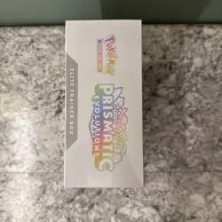 Pokemon TCG: Prismatic Evolutions Elite Trainer Box Factory Sealed IN PROTECTOR - Image 4