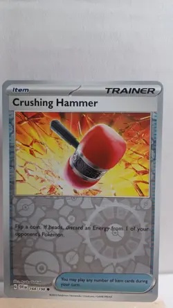 Crushing Hammer [LP] - Pokemon TCG Scarlet & Violet Base 168/198 [Reverse Holo] - Image 1