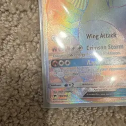 Pokemon Charizard GX 250 HP Secret Rare Full Art Holo 150/147 Burning Shadows - Image 2