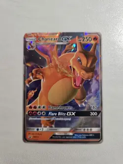 Pokemon Charizard Hidden Fates Black Star Promo Tin SM211 PSA 8 - Image 3