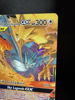 Moltres & Zapdos & Articuno GX 44/68 Hidden Fates Pokemon Holo NM - Image 2