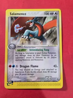 2003 Pokemon EX Dragon #19 Salamence, Rare, NF/H, cd1 - Image 1