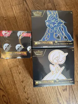 Pokemon Mega Evolution ME01 Sealed Pokemon Center ETB + Enhanced Display Box - Image 1