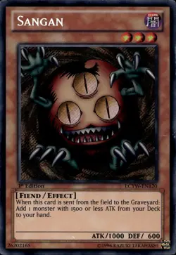 Sangan 1st Ed EU Secret Rare LCYW-EN120 Yu-Gi-Oh! - Image 1