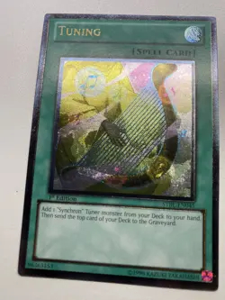 Yugioh Tuning STBL-EN045 Ultimate Rare 1st Edition MP - Image 1