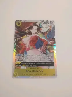One Piece CCG The Azure Sea's Seven Boa Hancock OP14-112 SR Foil Mint - Image 1
