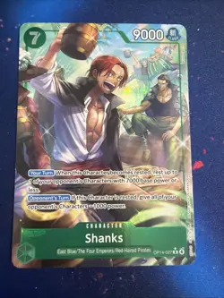 Shanks (Alternate Art) OP14-027 The Azure Sea's Seven Foil - Image 1