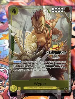 WYPER - One Piece TCG OP08-110 - PROMO Rare R - CS 25-26 Celebration Pack - Image 1