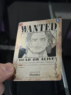 One Piece TCG Shanks OP09-004 SP Emperors in the New World Wanted Poster - Image 4